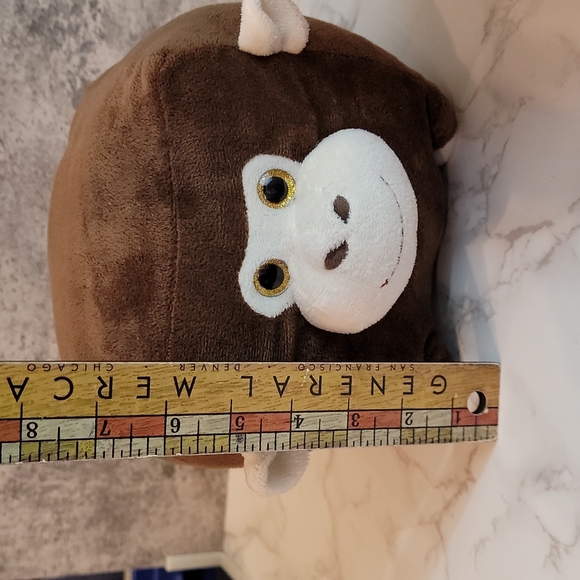 Circus Circus Cube Square Monkey Plush Stuffed animal - Picture 8 of 8
